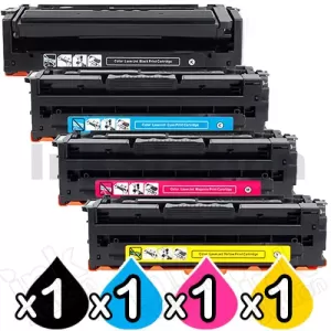 4 Pack HP 658X W2000X-W2003X Compatible High Yield Toner Cartridges Combo [1BK,1C,1M,1Y]