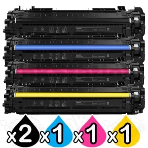 5 Pack HP 659A W2010A-W2013A Compatible Toner Cartridges Combo [2BK,1C,1M,1Y]