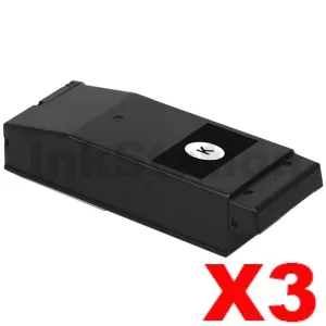 3 x OKI Compatible C650 C650dn Black Toner Cartridge YA8001-1088G036 - 7,000 pages
