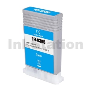 Compatible Canon PFI-030C Cyan Ink Tank 55ml