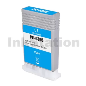 Compatible Canon PFI-030C Cyan Ink Tank 55ml