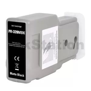 Compatible Canon PFI-320MBK Matte Black Ink Cartridge - 300ML