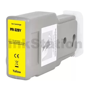 Compatible Canon PFI-320Y Yellow Ink Cartridge - 300ML