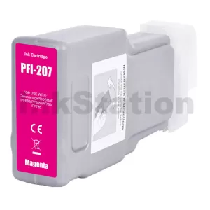 Compatible Canon PFI-207M Magenta Ink Tank