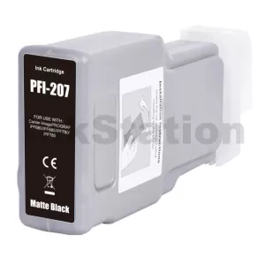 Compatible Canon PFI-207MBK Matte Black Ink Tank