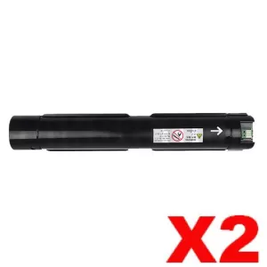 2 x Fuji Xerox DocuCentre SC2022 Compatible Black Toner Cartridge CT203024 - 12,500 pages