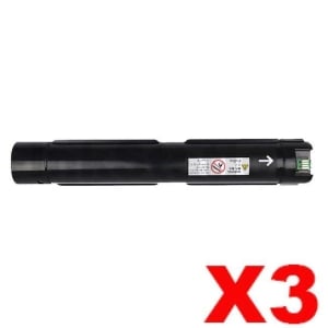3 x Fuji Xerox DocuCentre SC2022 Compatible Black Toner Cartridge CT203024 - 12,500 pages