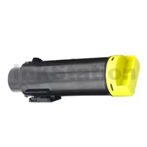 1 x Compatible Dell H625, H625cdw, H825, H825cdw, S2825, S2825cdn Yellow Toner Cartridge - 2,500 pages