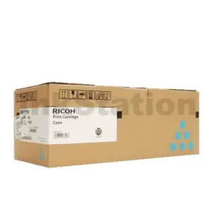 Ricoh SPC250DN / SPC250SF (407548) Genuine Cyan Toner Cartridge - 1,600 pages