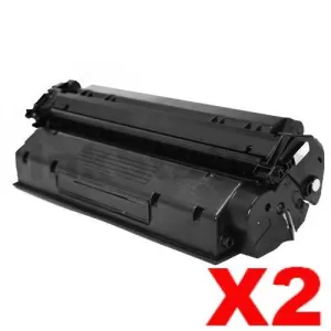 2 x HP C7115A (15A) Compatible Black Toner Cartridge - 2,500 Pages