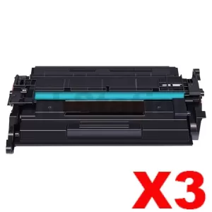 3 x Canon CART-057 Black Compatible Toner Cartridge - 3,100 pages