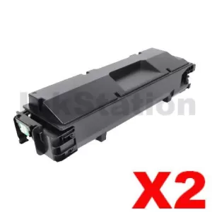 2 x Non-Genuine alternative for TK-5374K Black Toner Cartridge suitable for Kyocera Ecosys MA3500cix, MA3500cifx, PA3500cx - 7,000 pages