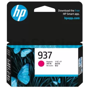 HP 937 Genuine Magenta Ink Cartridge 4S6W3NA - 800 Pages