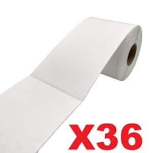 36 Rolls DHL Shipping Labels Perforated Thermal Label 100mm X 200mm - 300 Labels per Roll