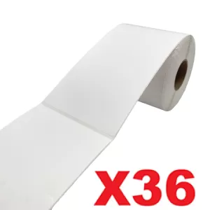 36 Rolls DHL Shipping Labels Perforated Thermal Label 100mm X 200mm - 300 Labels per Roll