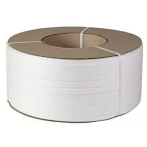 12mm x 3000m White PP Polypropylene Premium Machine Strapping (PP-1206WM)