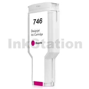 HP 746 Compatible Magenta 300ML DesignJet Ink Cartridge P2V78A / 3WX37A