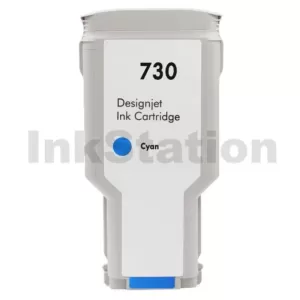 HP 730 Compatible Cyan 300ML DesignJet Inkjet Cartridge P2V68A
