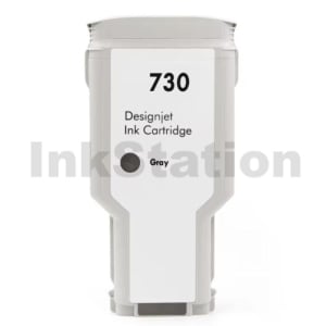 HP 730 Compatible Grey 300ML DesignJet Inkjet Cartridge P2V72A / 3ED50A