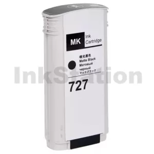 HP 727 Compatible Matte Black 300ml Inkjet Cartridge C1Q12A / 3WX19A