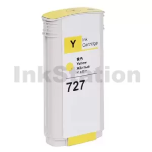 HP 727 Compatible Yellow 300ml Inkjet Cartridge F9J78A