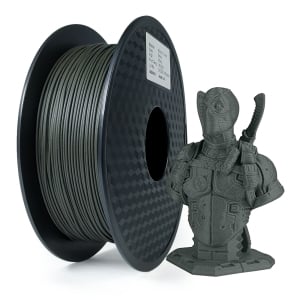 1 x PLA 3D Filament 1.75mm Ebony Wood - 1KG