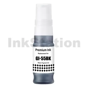 Compatible Canon GI-55BK Black Ink Bottle - 3,000 pages