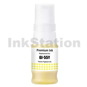 Compatible Canon GI-55Y Yellow Ink Bottle - 3,000 pages