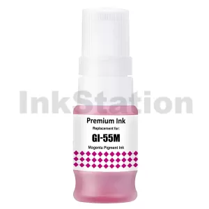 Compatible Canon GI-55M Magenta Ink Bottle - 3,000 pages