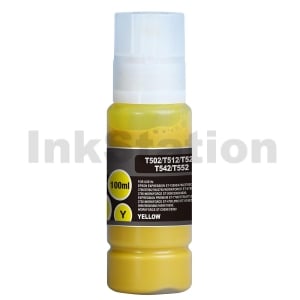 Compatible for Epson EcoTank Yellow Sublimation Ink Bottle 100ml