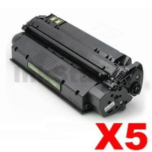 5 x HP Q2613X (13X) Compatible Black Toner Cartridge - 4,000 Pages