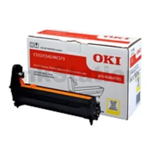 OKI C532DN / MC573DN Genuine Yellow Drum Unit (46484109) - last up to 30,000 pages