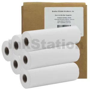 Genuine Brother A4 Perforated Roll Paper - 100 Pages per roll (pack of 6 rolls)