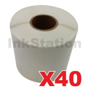 40 x Dymo SD0904980 Compatible White Label Roll 104mm x 159mm - 220 labels per roll