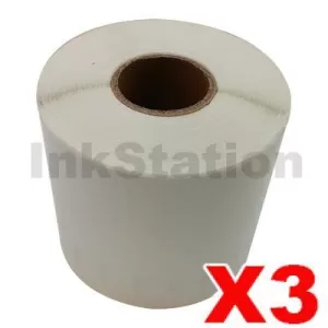 3 x Dymo SD0904980 Compatible White Label Roll 104mm x 159mm - 220 labels per roll
