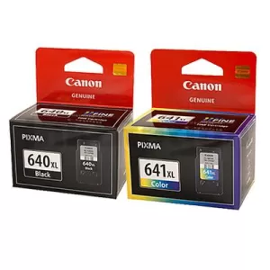 12-Pack Canon PG-640XL, CL-641XL Genuine High Yield Ink Cartridge [6Black + 6Colour]