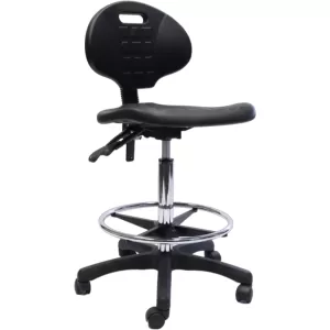 Laboratory Drafting Stool with Polyurethane Seat 5yr Warranty
