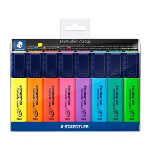 Staedtler Textsurfer 364 Classic Highlighter Assorted 8 Pack
