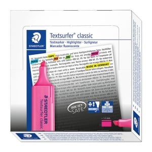 Staedtler Textsurfer 364 Classic Highlighter Pink 10 Pack