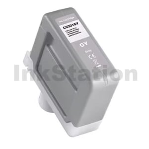 Compatible Canon PFI-301GY Grey Ink Cartridge  - 330ML