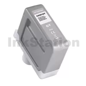 Compatible Canon PFI-301GY Grey Ink Cartridge  - 330ML