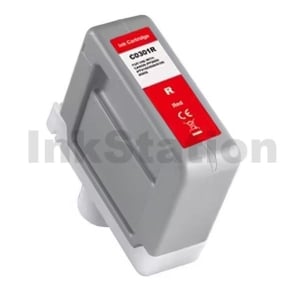 Compatible Canon PFI-301R Red Ink Cartridge  - 330ML