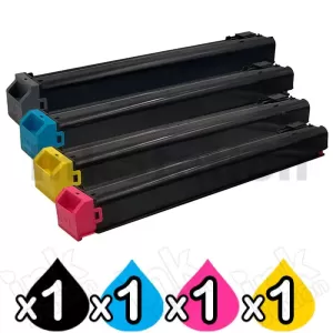 4 Pack Sharp MX-2610 / 2640 / 3110 / 3140 / 3610 / 3640 Compatible Toner Cartridges MX-36GT [1BK,1C,1M,1Y]