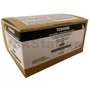 Genuine Toshiba e-Studio 338CS, 388CS, 388CP Yellow Toner Cartridge TFC338PYR