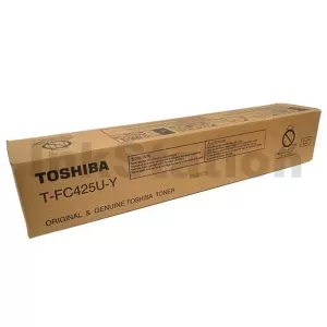 Genuine Toshiba e-Studio 2020AC, 2525AC, 3025AC, 3525AC, 4525AC, 5525AC, 6525AC Yellow Toner Cartridge TFC425Y - 38,000 pages