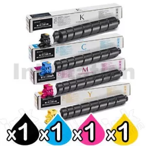 4 Pack Genuine Kyocera TK-8519 Toner Combo TASKalfa 5052CI, 6052CI [1BK,1C,1M,1Y]
