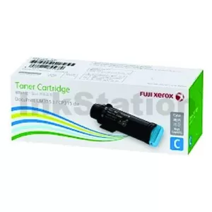 Genuine Fuji Xerox DocuPrint CP315, CM315 Cyan Toner Cartridge (CT202611) - 6,000 pages