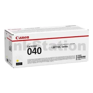 Genuine Canon CART-040Y Yellow Toner - 5,400 pages