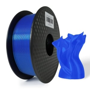 1 x PLA 3D Filament 1.75mm Fluorescent Blue - 1KG