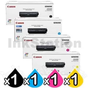 4-Pack Genuine Canon CART-335 High Yield Toner Combo [BK+C+M+Y]